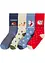 Socken mit Bio-Baumwolle (4er Pack), bonprix