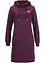Robe molletonnée à capuche, bonprix