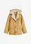 Shearling Jacke mit Kapuze, bonprix