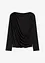 Langarmshirt mit Raffungen, bonprix