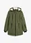 wasserdichte Funktions-Outdoor-Longjacke mit Teddyfleece, bonprix