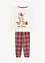 Kinder Pyjama mit Bio-Baumwolle (2-tlg. Set), bonprix