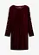 Robe courte en velours doux, bonprix