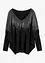 Feinstrickpullover mit Strass-Applikation, bonprix