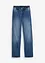 Wide-Leg-Jeans High Waist, Bequembund, bonprix