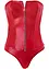 Corsage+String aus Lederimitat (2-tlg.Set), VENUS