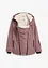 Kuschelige 3-in-1 Umstandsjacke und Tragejacke, bonprix