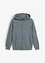 Sweatjacke mit Kapuze aus reiner Baumwolle, bonprix