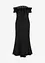 Robe col Bardot en crêpe texturé, bonprix