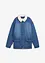 Jeansjacke mit Teddykragen, wattiert, bonprix