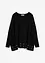 Pull poncho à œillets, bonprix