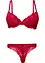 Soutien-gorge à coques et armatures + string (ens. 2 pces), bonprix