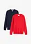 Feinstrickpullover (2er Pack) aus reiner Baumwolle, bonprix
