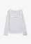 Langarmshirt mit Karree-Ausschnitt, bonprix
