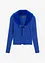 Strickjacke mit Webpelz, bonprix