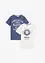 Lot de 2 T-shirts garçon en coton, bonprix