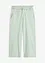 Jupe-culotte en twill extensible, avec ceinture, bonprix