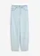 Jean Balloon taille haute et élastiquée, ultra doux, raccourci, bonprix
