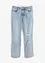 Straight-Jeans Mid Waist Bequembund Low Stretch, cropped, bonprix