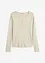 Henleyshirt aus softer Viskose, bonprix