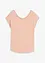 T-shirt à empiècement crochet, bonprix