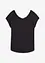 T-shirt à empiècement crochet, bonprix