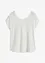 T-shirt à empiècement crochet, bonprix