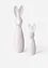 Figurine déco lot de 2 lapins, bonprix