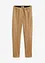 Velourlederimitat-Hose mit Bequembund, bonprix