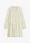 Robe avec fleurs appliquées, bonprix
