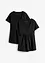 Lot de 2 T-shirts de grossesse et d'allaitement, bonprix
