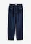 Jean balloon taille mi-haute, avec boutons, toile ultra-douce, bonprix