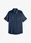 Chemise manches courtes 100% coton, aspect froissé, bonprix