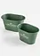 Set de 2 pots de fleurs, bonprix