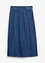 Jupe en jean, style portefeuille, super douce, bonprix