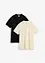 Piqué-Poloshirt (2er Pack) aus reiner Bio-Baumwolle, bonprix