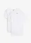 Lot de 2 T-shirts 100% coton, slim, bonprix