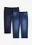Lot de 2 jeans jogger 3/4 en denim léger, coupe droite regular, bonprix