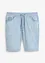 Bermuda en jean à taille élastiquée, Regular, bonprix