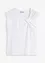 T-shirt en coton extensible avec détail twisté, bonprix