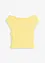 T-shirt col Bardot, 100% coton, bonprix
