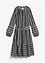 Robe midi rayée, 100% coton, bonprix