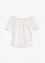 Blouse encolure Bardot, bonprix