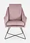 Fauteuil en velours, bonprix