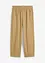 Pantalon 7/8 taille élastiquée en lin mélangé, bonprix