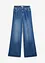Wide-Leg-Jeans, High Waist, Full Length Bequembund, bonprix