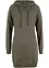 Robe sweat à capuche en coton, bonprix