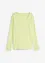 T-shirt manches longues 100% coton à col rond, bonprix