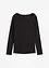 T-shirt manches longues 100% coton à col rond, bonprix