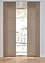 Voilage coulissant aspect bambou (1 pce), bonprix